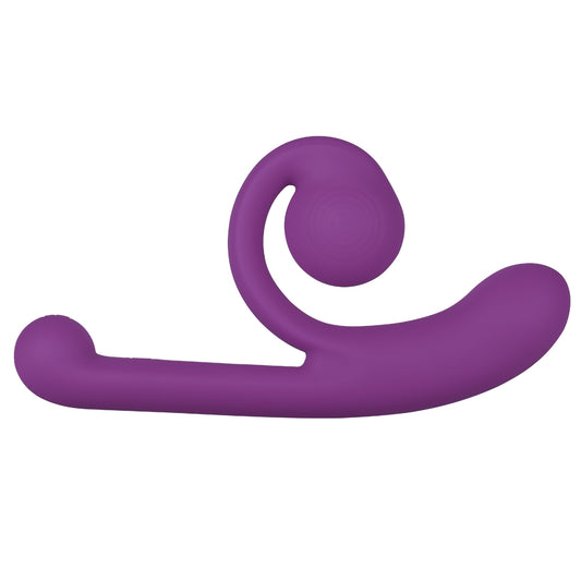 Schneckenvibrator für Klitoris und G-Punkt Einzigartiges Design (Lila)