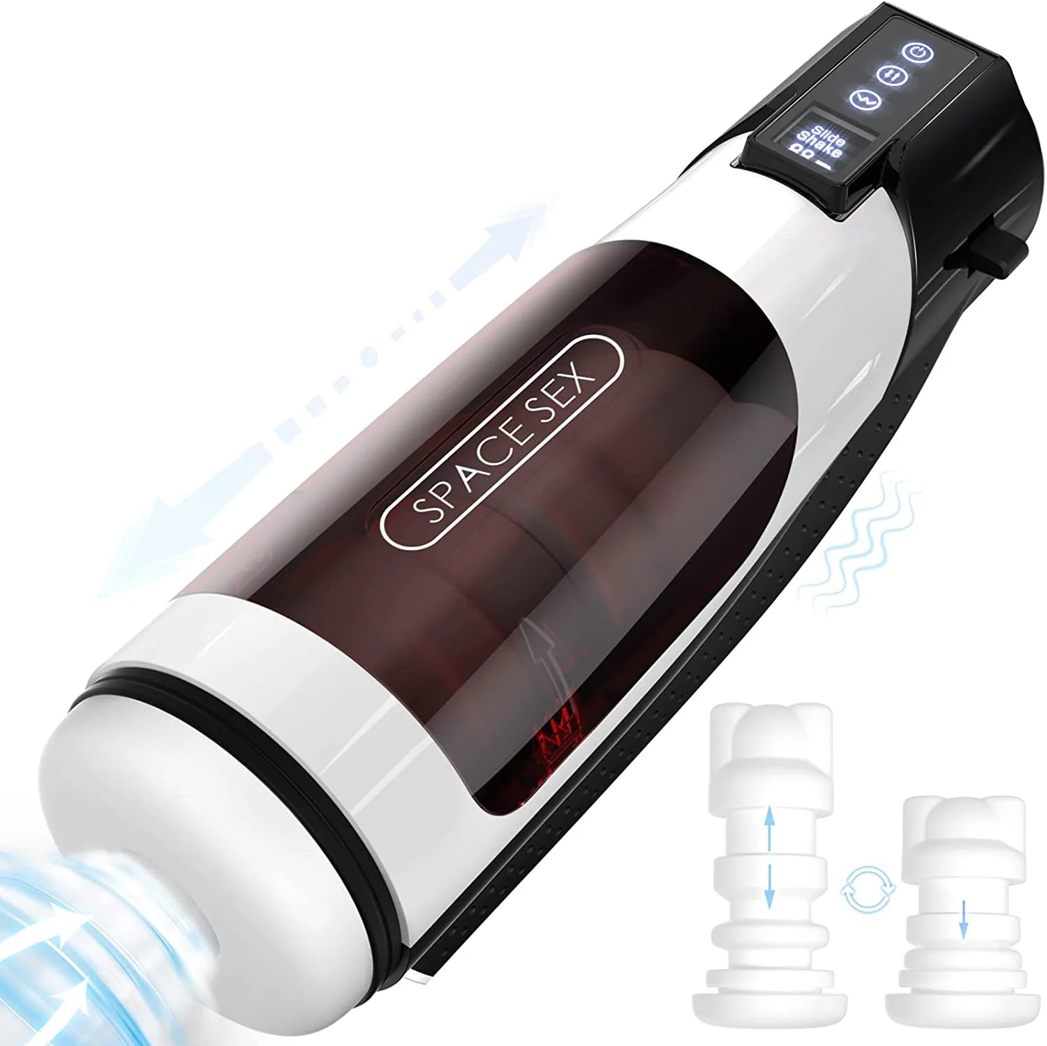 Automatischer Masturbator mit 6-in-1-LCD-Digital-Touch-Display – ANGELSX