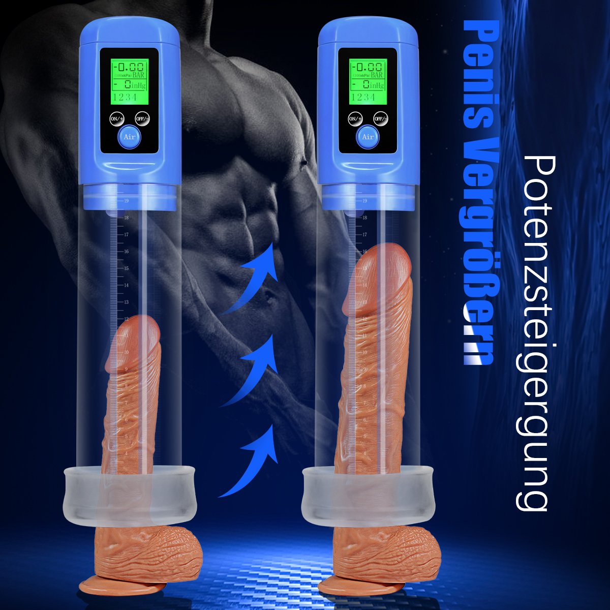 P5 | Vakuum Penis Pumpe & Penis Trainer & Masturbator
