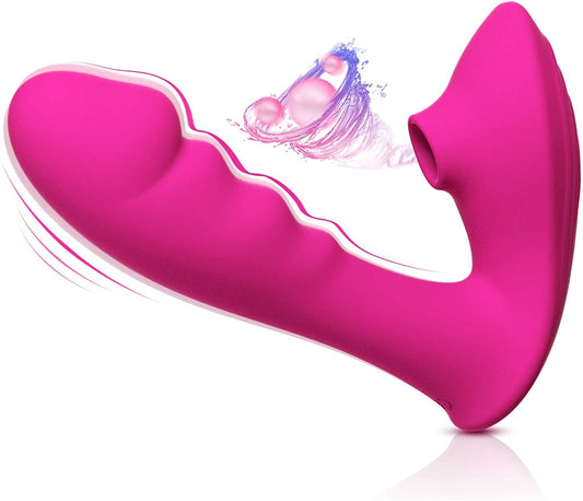 Angela | Vibratoren für sie Klitoris mit 10 Saugenmodis & 10 Vibrationsmodi