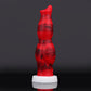 Miloslav – 25,4 cm langer, stoßender, vibrierender, wild geknoteter Dildo