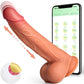 Realistischer Dildo mit 8 Vibrationsmodi und Stoßmodi mit APP