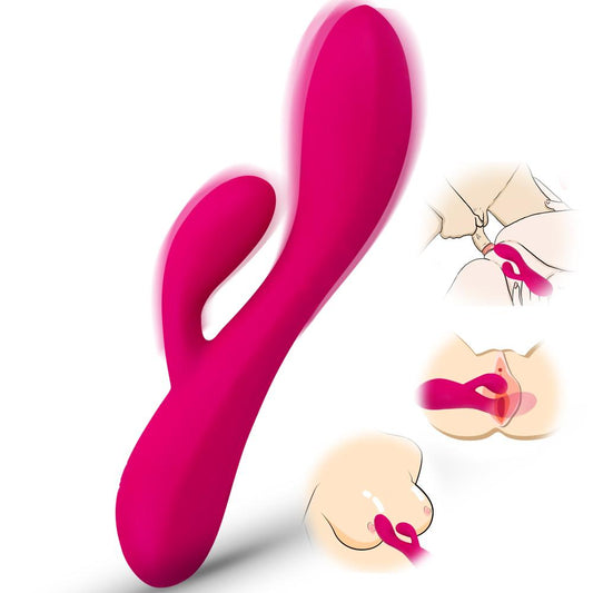 Nina | Klitoris- und G-Punkt-Vibrator mit 10 Vibrationsmodi