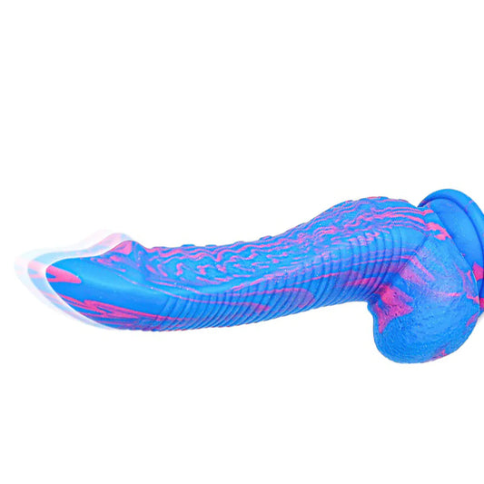 Riesiger dicker Dildo aus Silikon 22.9 cm