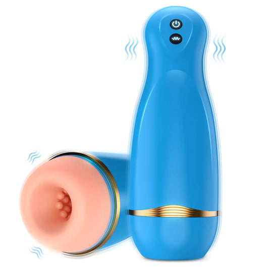 Automatisches Drücken 10 Vibrationsmodi Deep Throat Masturbator