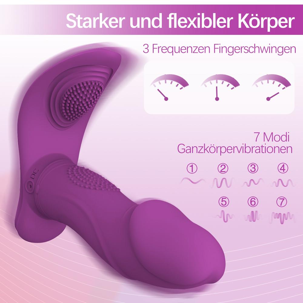 Raphael | Tragbarer G-punkt Vibrator & Butterfly mit Swing-Stoßfunktion