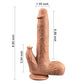 4 IN 1 Stimulation der Klitoris Multifunktionale realistische Dildo-Fernbedienung