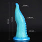 Anales Tiefentraining Sea Monster Tentacle Platinum Silikondildo -Blau