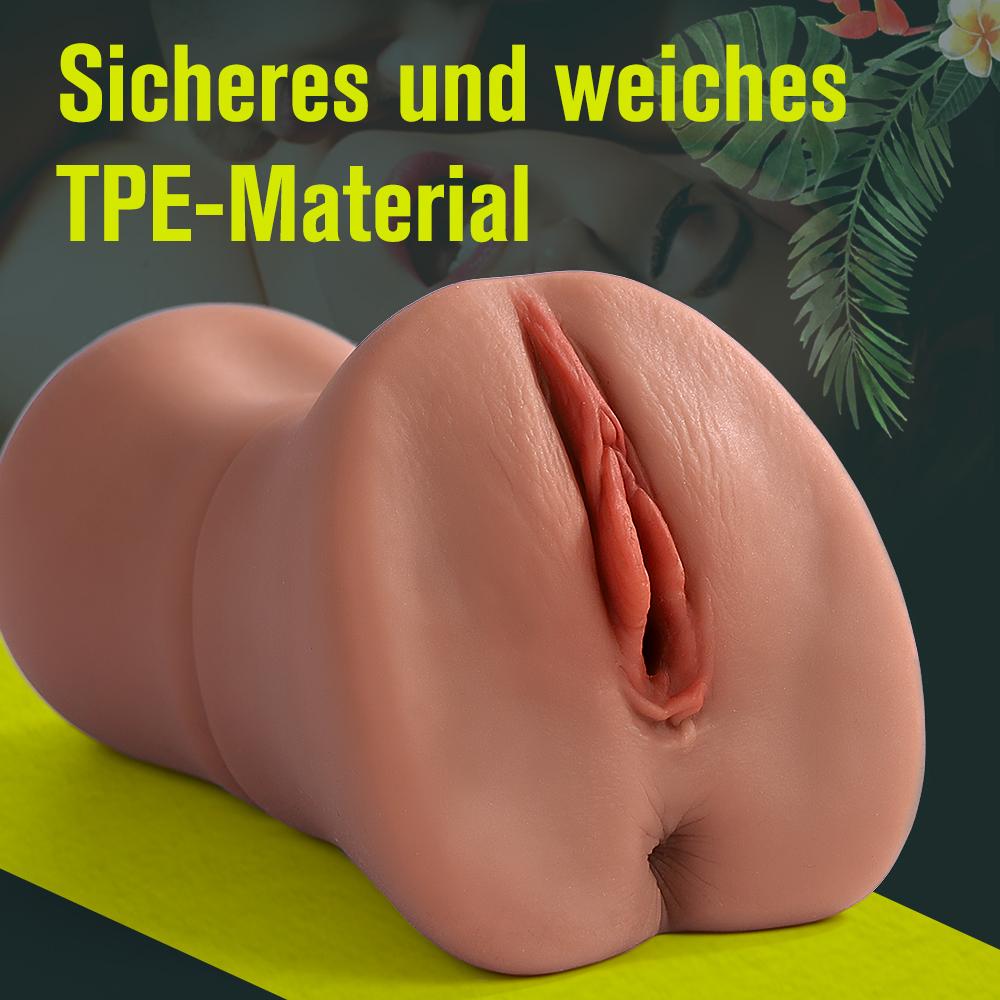 Cäcilia Realistische Masturbator Taschenmuschi mit 3D Klitoris Vagina