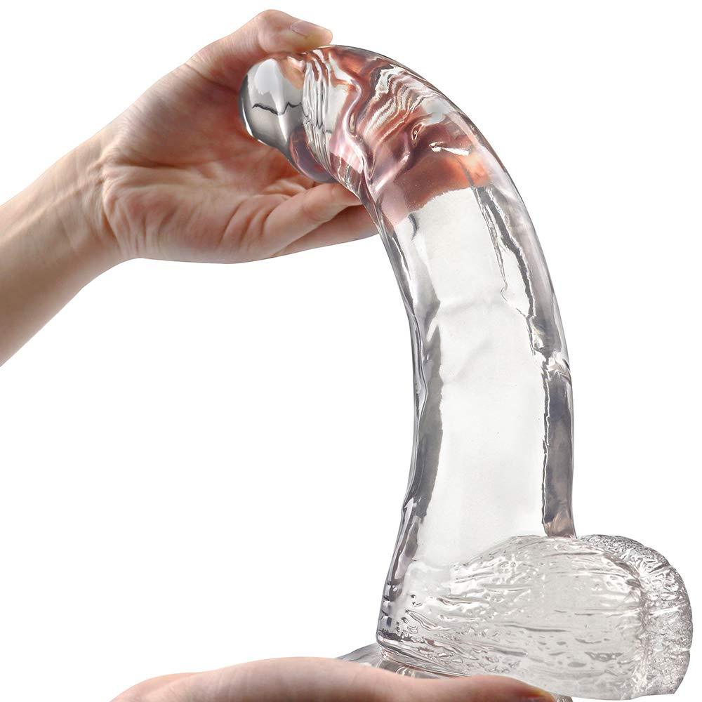 Juli Riesiger Transparenter Dildo 28,96 cm!!!