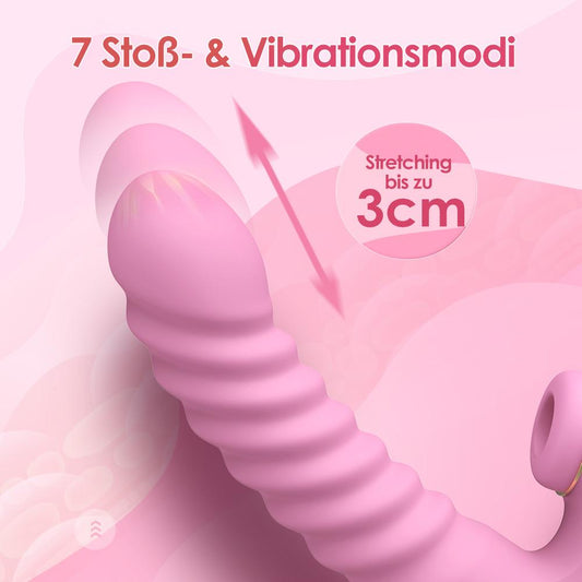 Mondmia | G-Punkt Klitoris Vibrator mit Intelligenter Heiz- und Teleskopfunktion