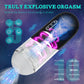 5 Saugen 10 Vibrationsmodi Boost-Taste Oralsex-Masturbationsschale