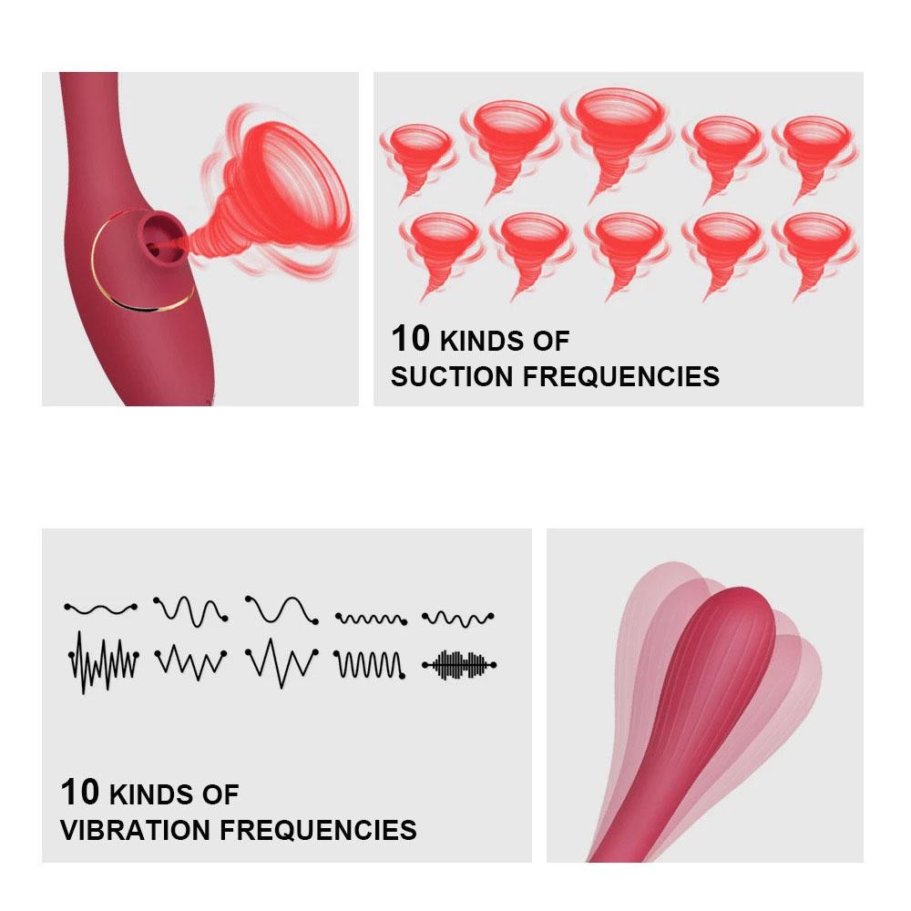 Tina | Dieser Vibrator hat verschiedene Saugfunktionen