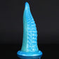 Anales Tiefentraining Sea Monster Tentacle Platinum Silikondildo -Blau