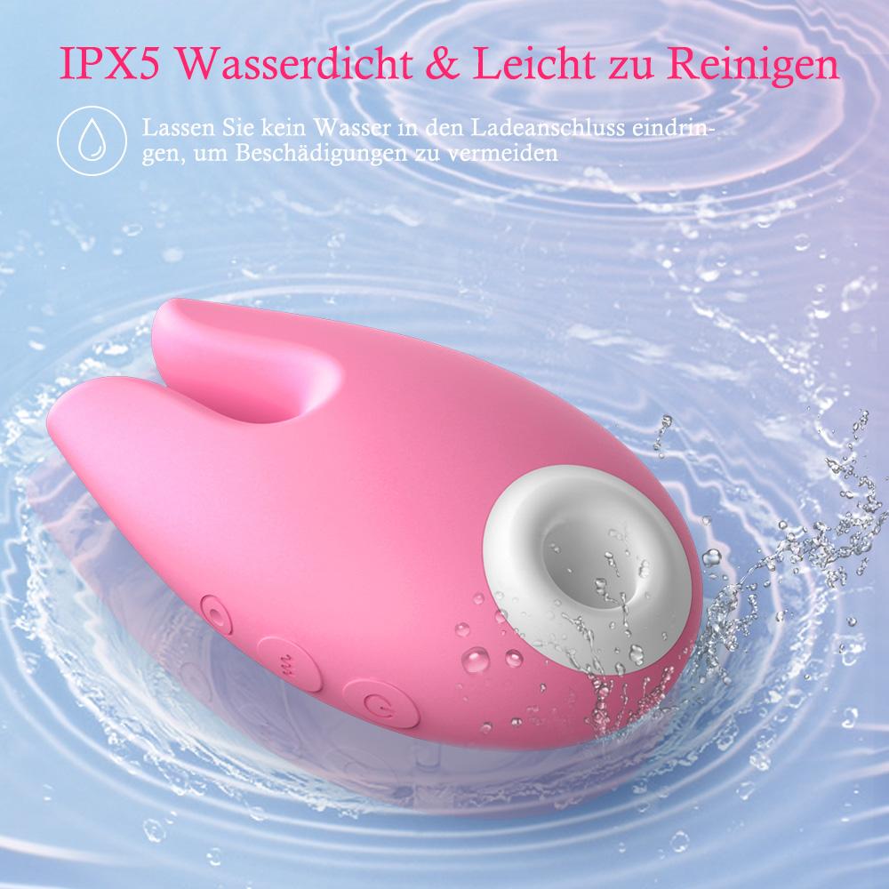 Raumschiff | 2 IN 1 Klitoris Saugender Vibrator & G-punkt Stimulation für Frauen