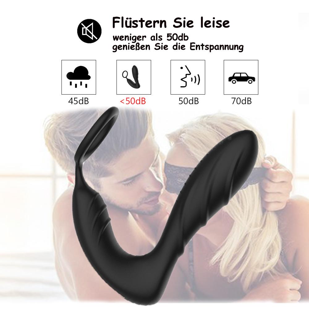 Oskar | Analvibratoren mit Penisring & Prostate Stimulator für Männer