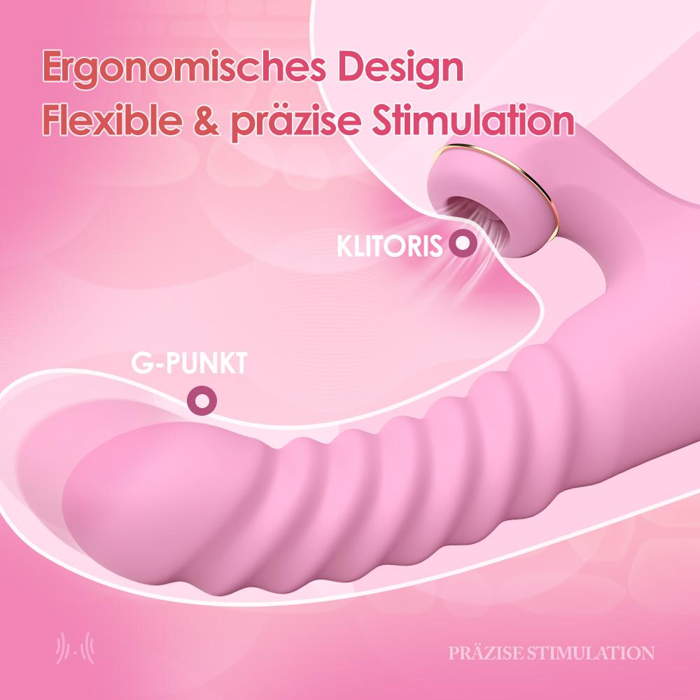 Mondmia | G-Punkt Klitoris Vibrator mit Intelligenter Heiz- und Teleskopfunktion