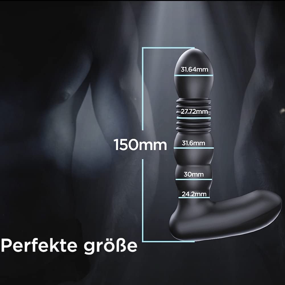 Prostata König 3 IN 1 6 Vibration 3 Stoßen Heizen Analplug Vibrator