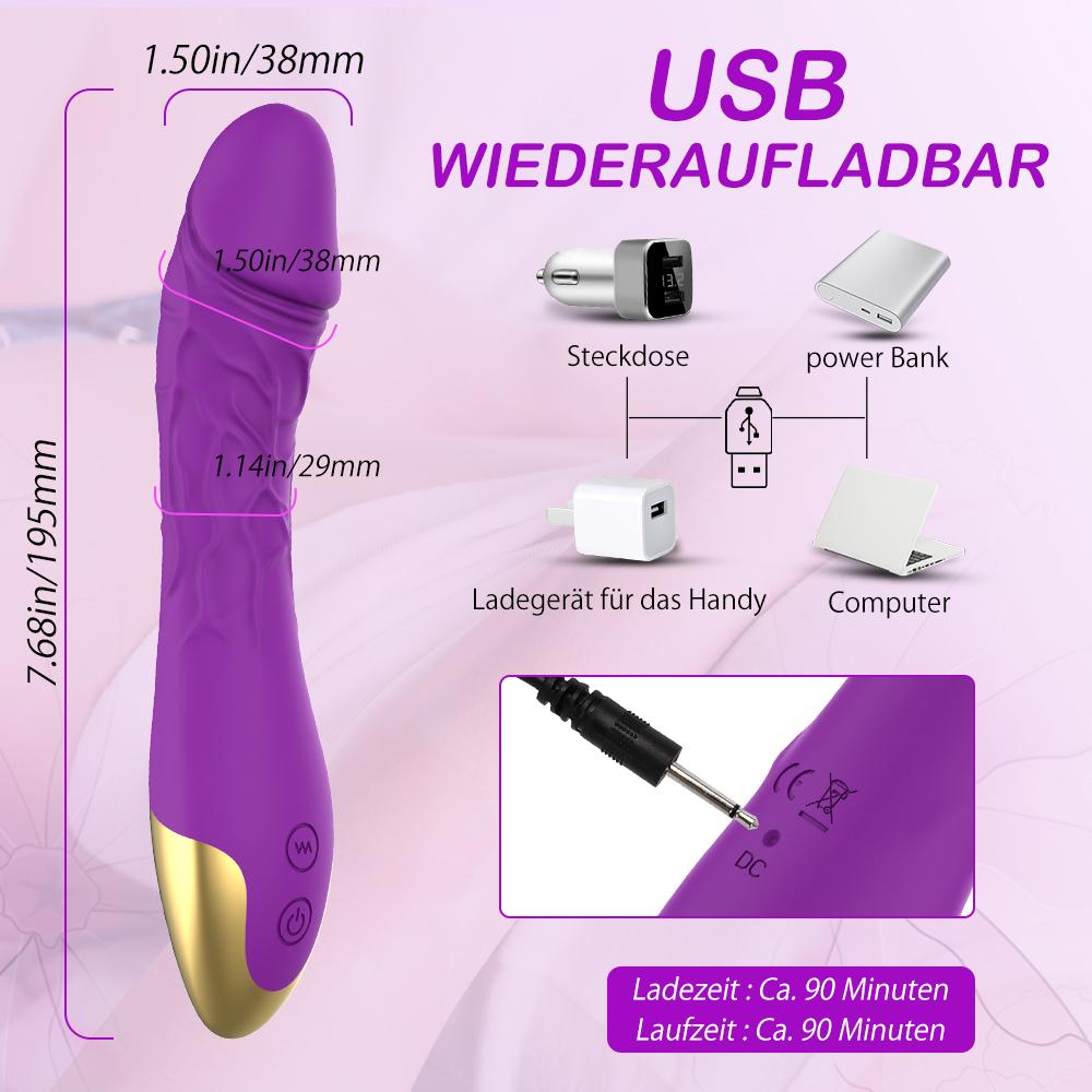 Gaia | Realistische Dildo Vibrator & Klitoris Stimulator für Frauen