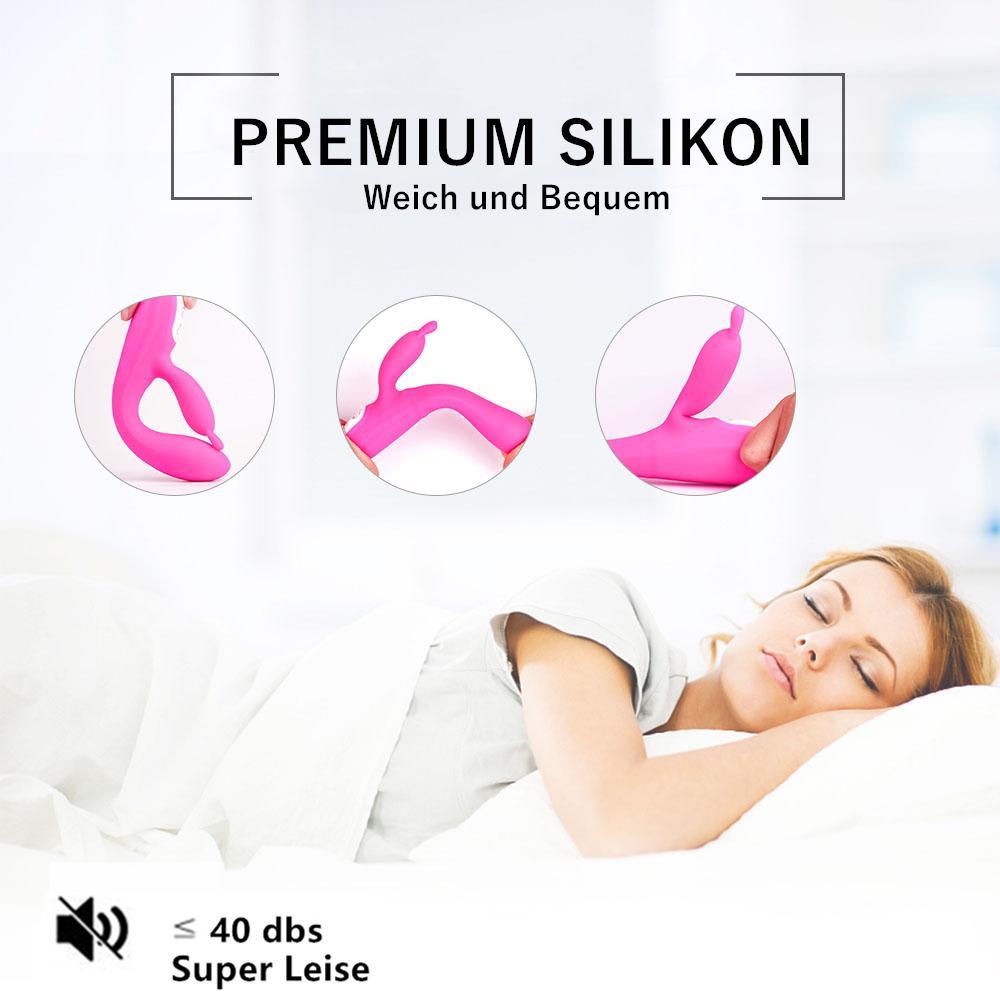 BUNNY | G-Punkt & Kitzler Rabbitvibrator Mit Heizstab