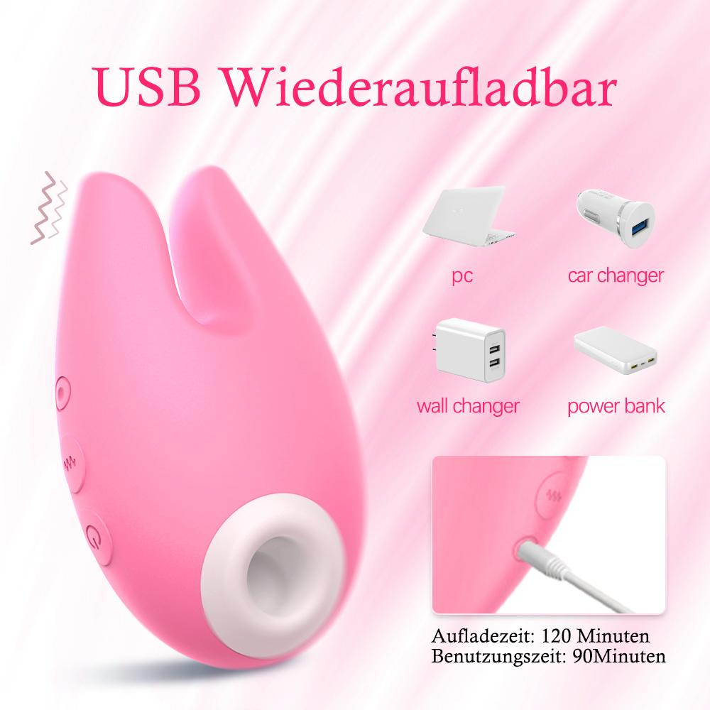 Raumschiff | 2 IN 1 Klitoris Saugender Vibrator & G-punkt Stimulation für Frauen