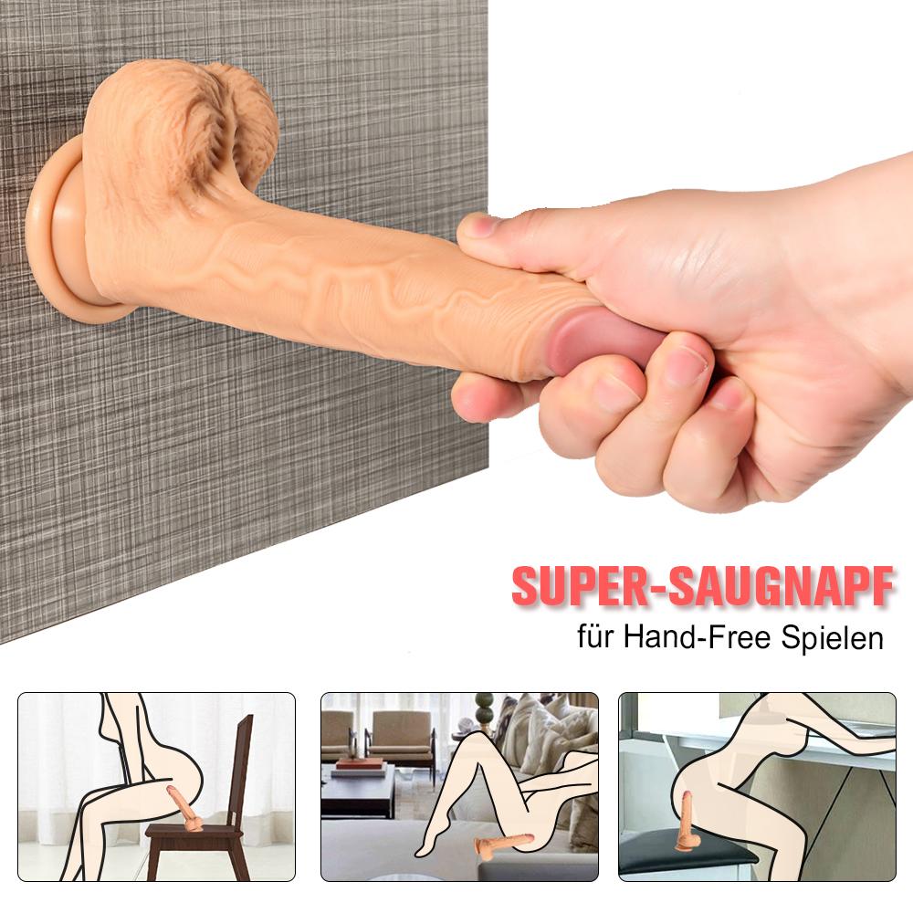 Rockprinz | Realistischer Dildo mit Saugnapf & Vibration und Heizfunktion