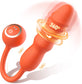 G Spot Vibrator für Frau - Dildo Vibrator mit 360° Rotation 19 Modi