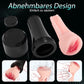 2 in 1 Penis Stimulator Manuelle Cup und 3D Automatischer Masturbator mit 10 modi Vibration