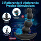 Analvibratoren mit APP Fernbedienung Buttplug mit 9 Vibrationsmodi 360° Rotierender