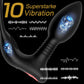 4 in 1 Analplug Buttplug mit 10 Vibrationsmodi Penisring Anal Plug Vibratoren