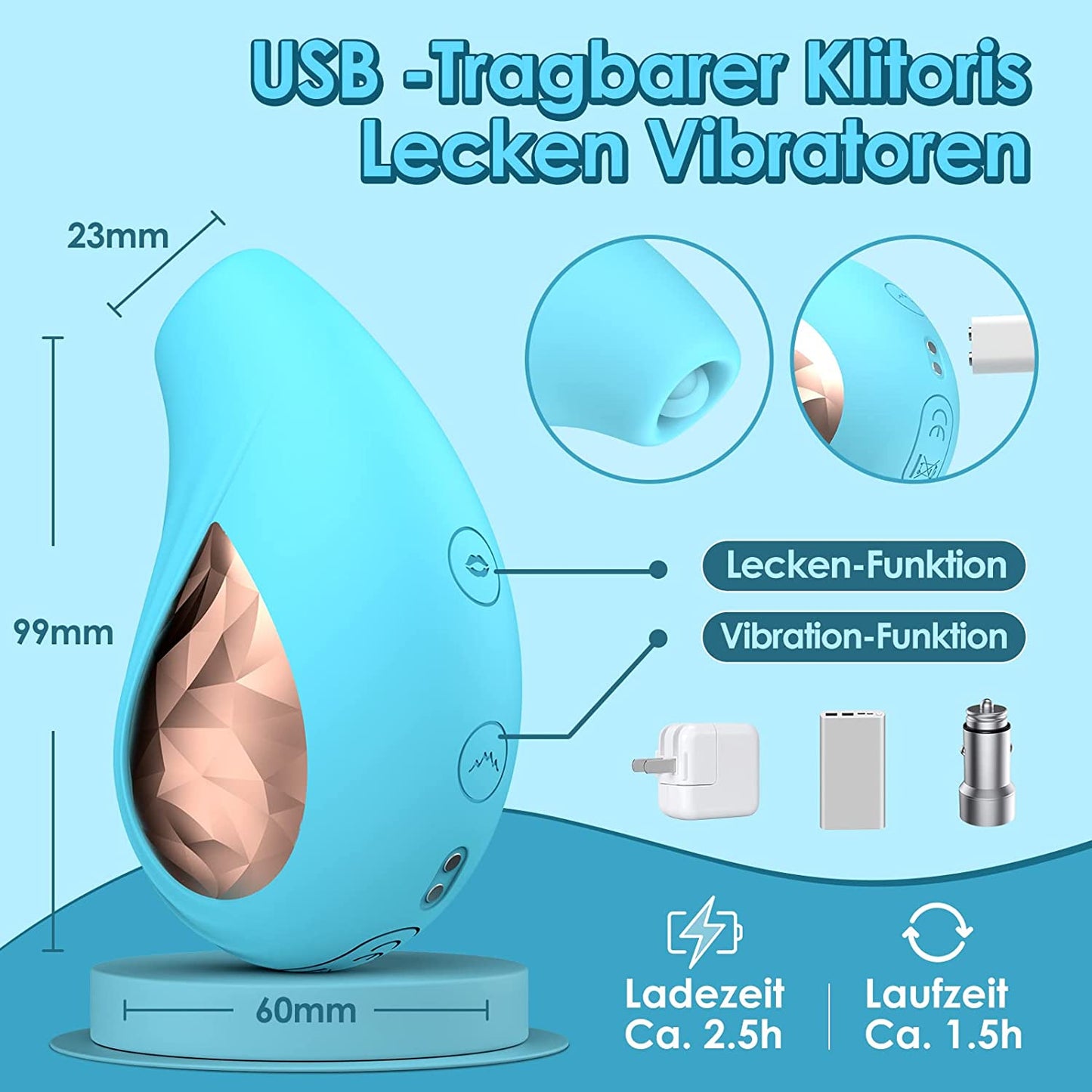 Klitoris Lecken Nippel Vibratoren für sie Clit Stimulator G-Punkt Realistische Zunge Vibrator