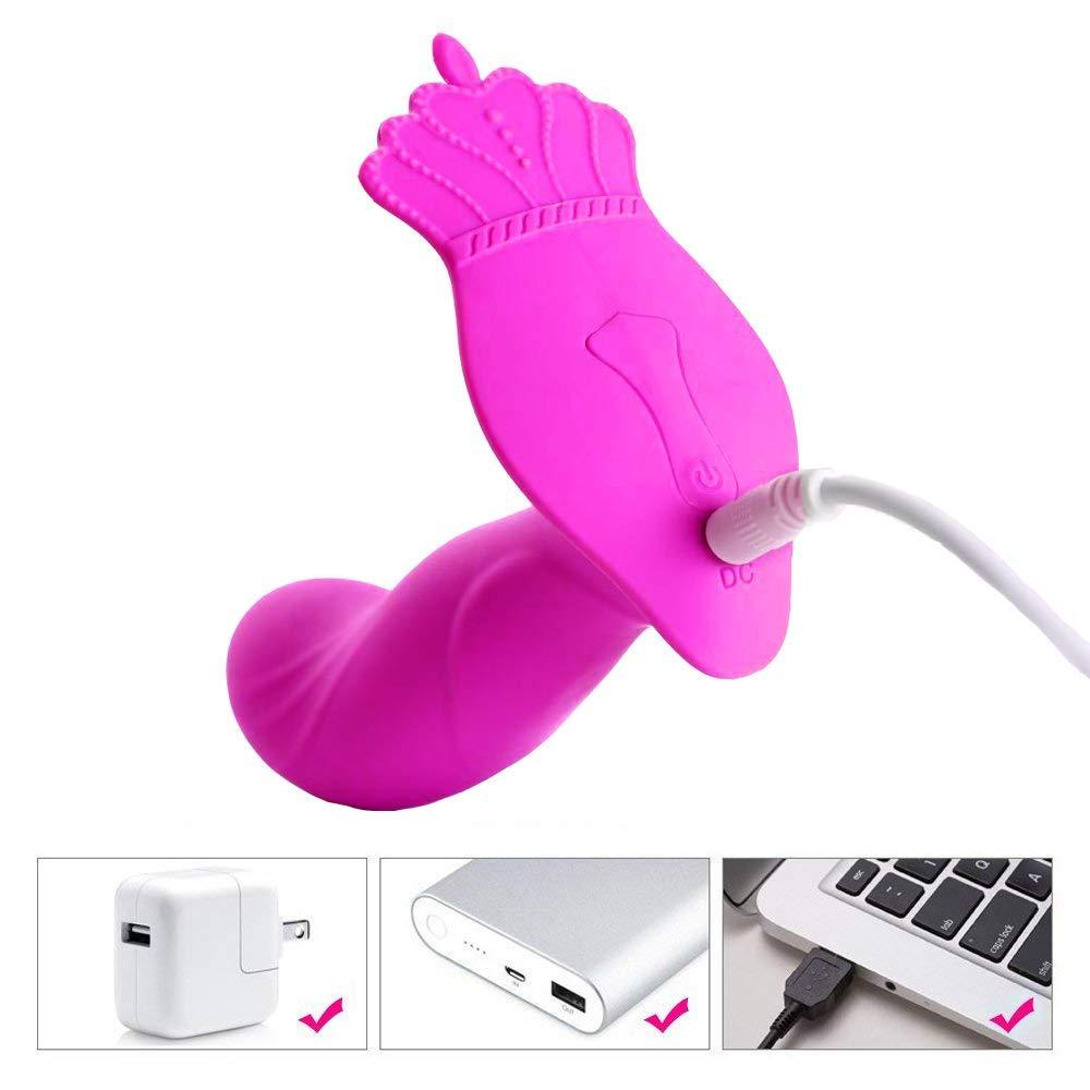 Matteo | Tragbare Butterfly Vibrator mit 10 Vibrationsfrequenz