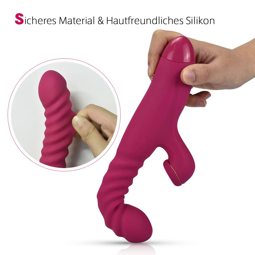 Mondmia | G-Punkt Klitoris Vibrator mit Intelligenter Heiz- und Teleskopfunktion