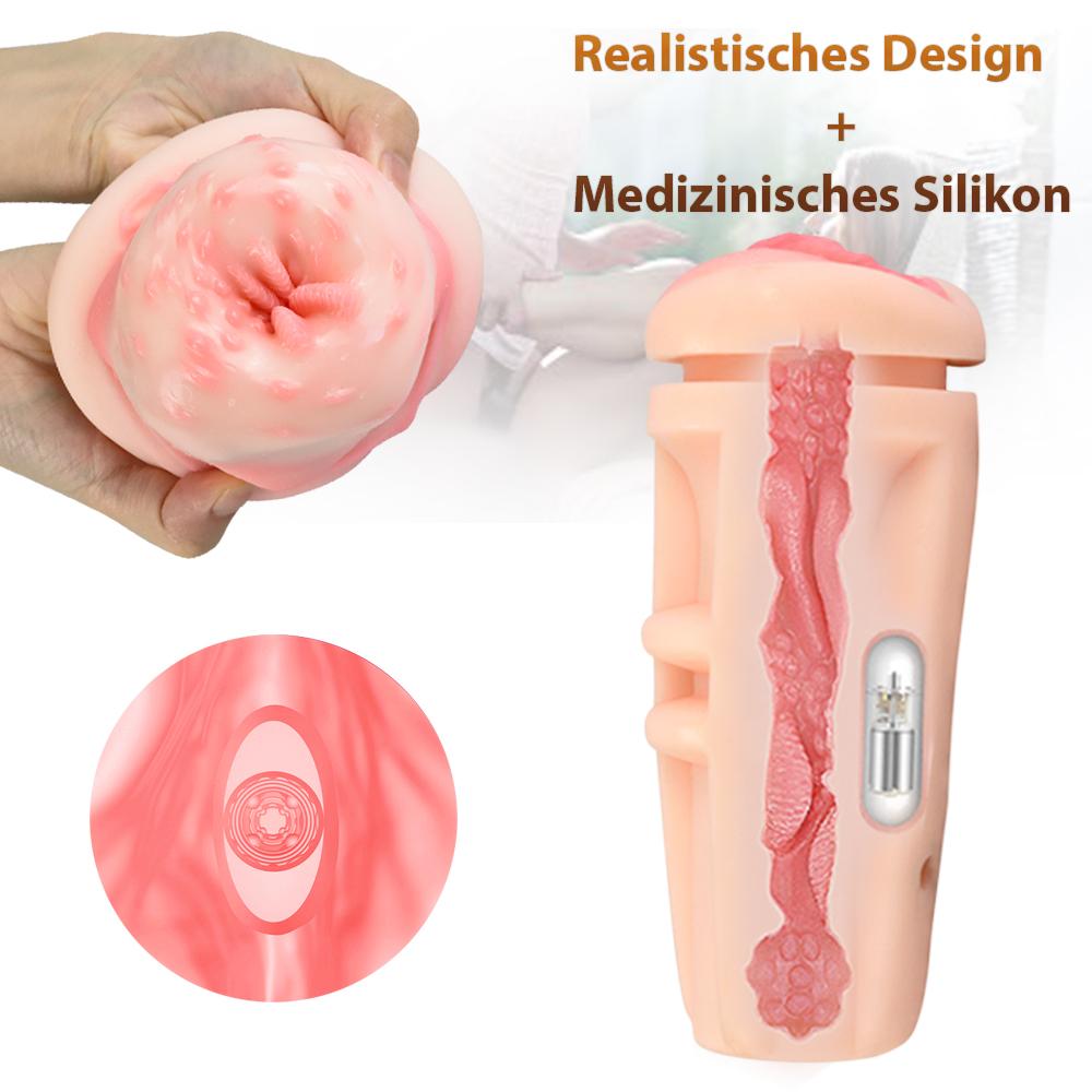 Yuna | 2 in 1 Masturbator Cup mit 10 Vibrationsmodi