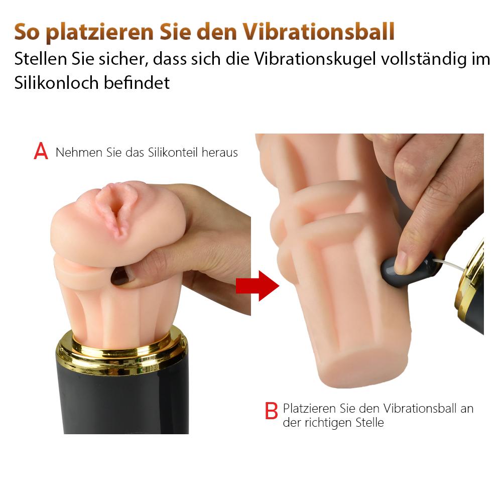 Yuna | 2 in 1 Masturbator Cup mit 10 Vibrationsmodi