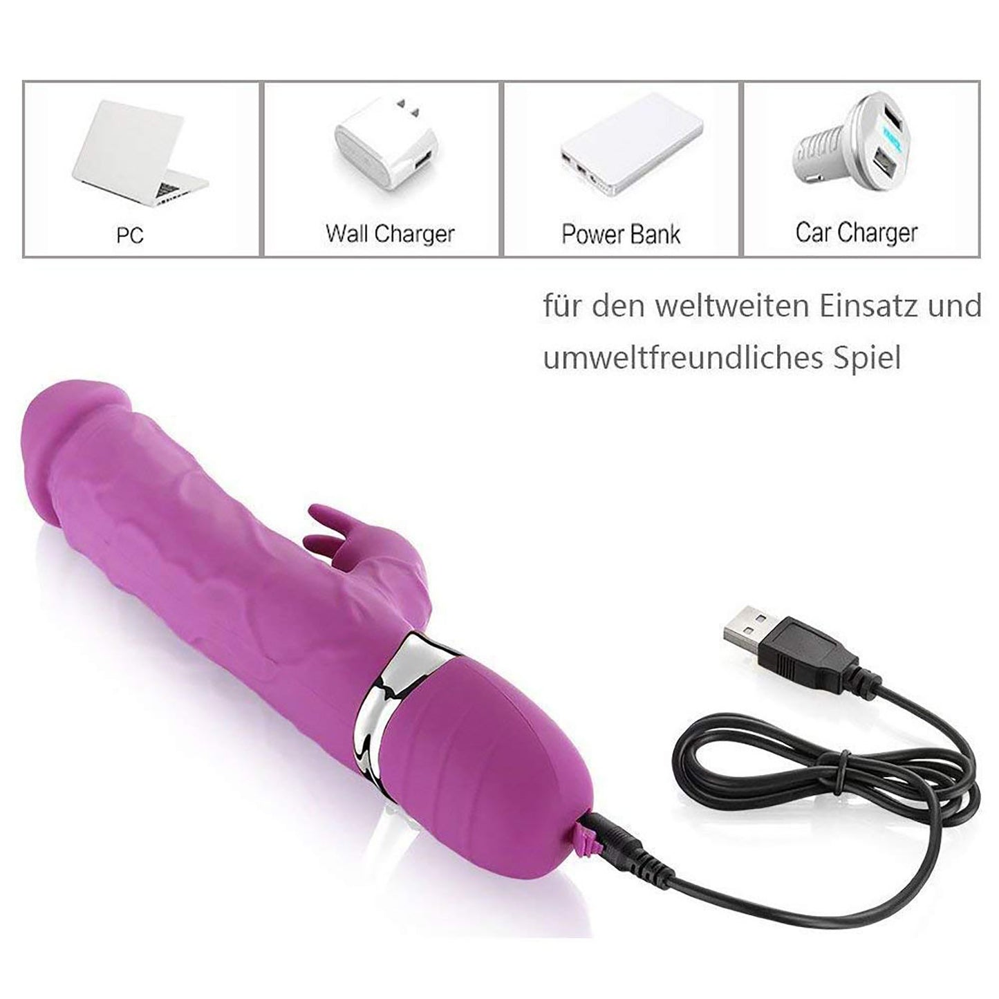 Schwert | G-Punkt Vibrator für Sie Klitoris mit Dual Motor